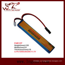 1200mAh Firefox 11.1V Li-Polymer de Lipo Li-Po batería militar 20 c